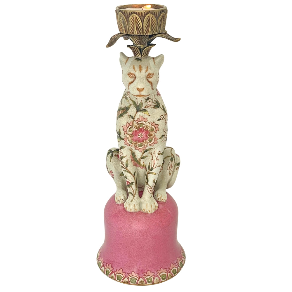 JUNGLA CANDLE HOLDER - LEOPARDO