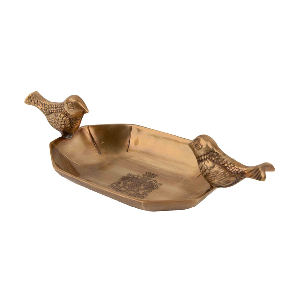 Este pajaro brass dish